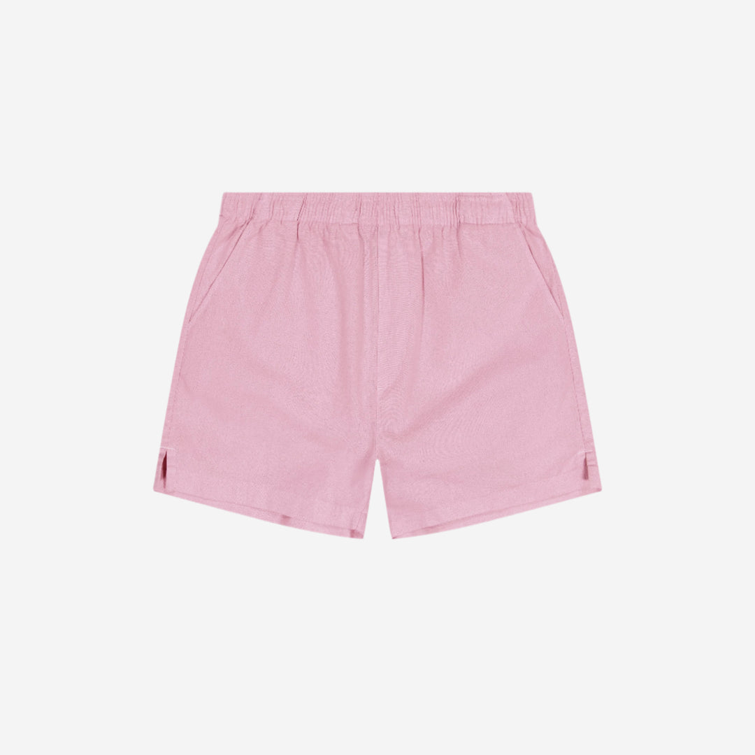 essential linen short candy pink