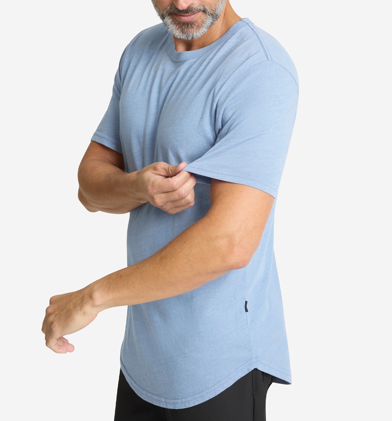 Tri-Blend Scallop Crew – Goodlife