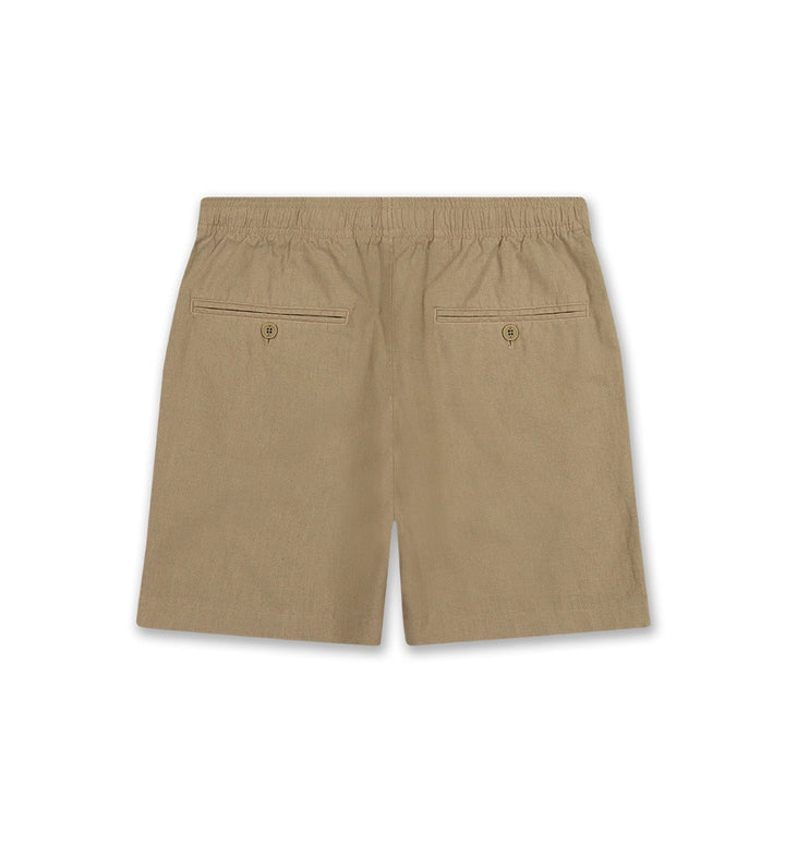 essential linen short timberwolf