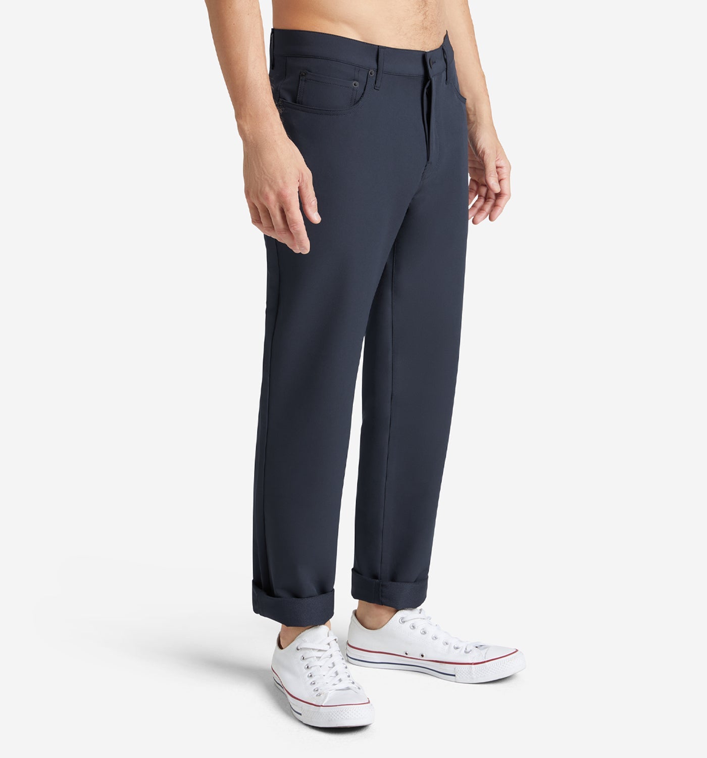 Men's Midnight Stretch Poly Twill 5 Pocket Pants – Goodlife