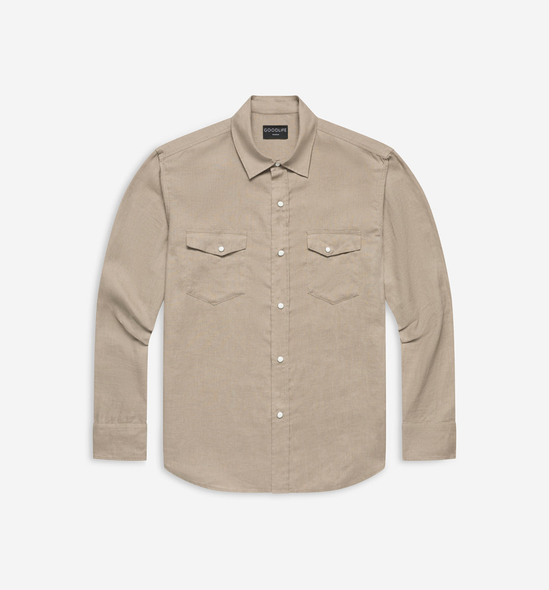 4Corner Linen Snap Shirt