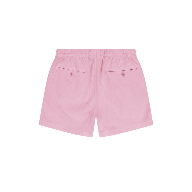 essential linen short candy pink