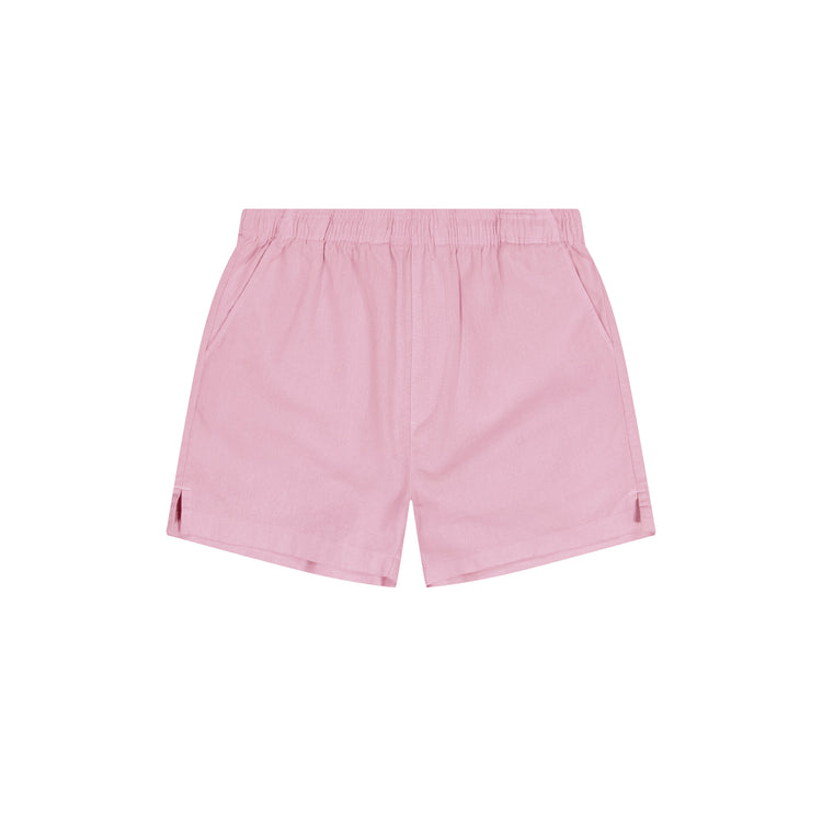 essential linen short candy pink