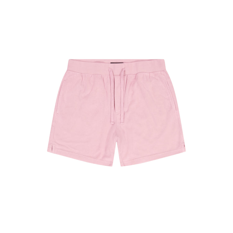 towel terry short candy pink