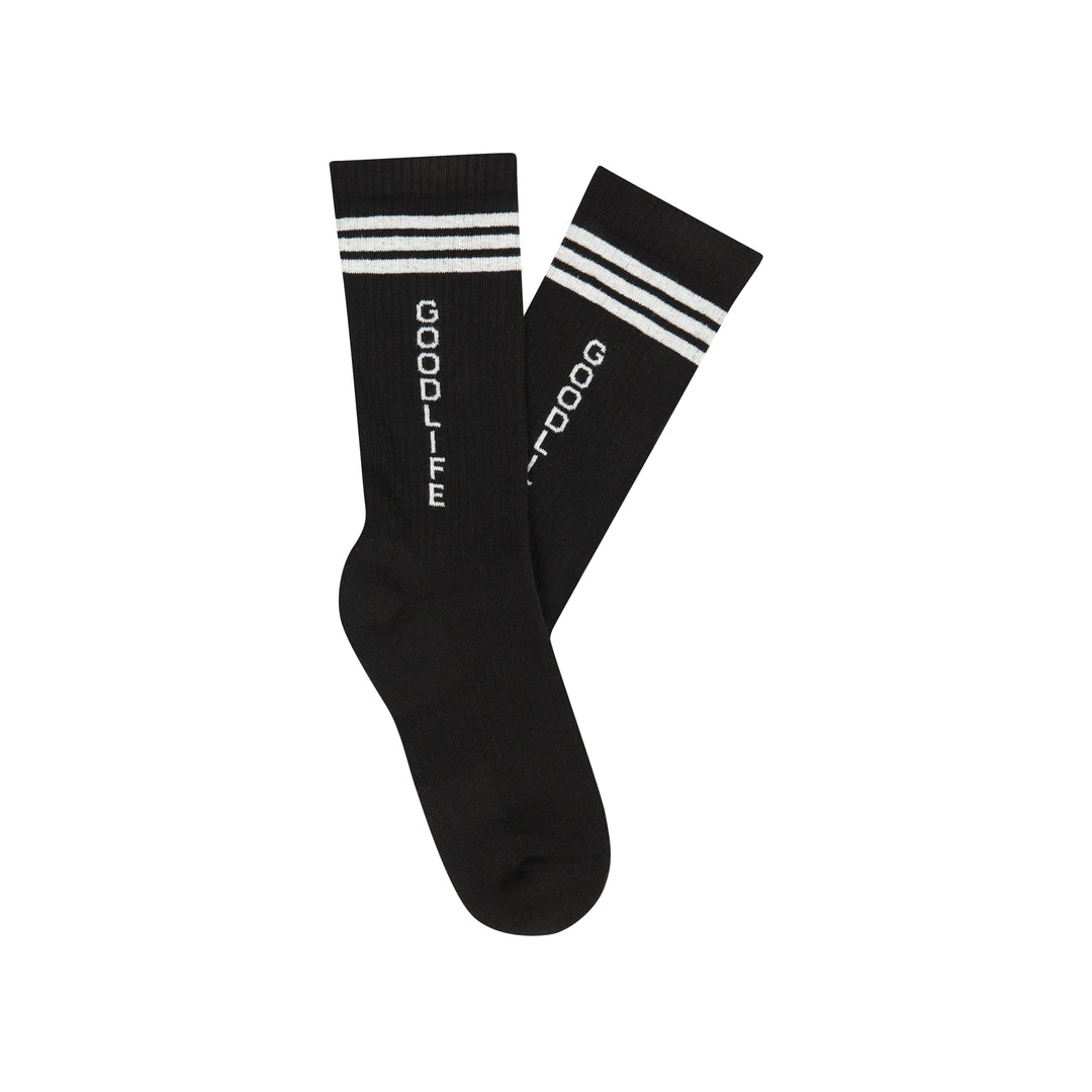 classic logo socks black