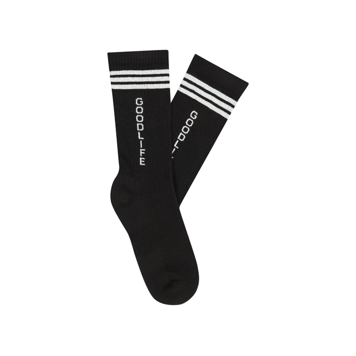 classic logo socks black