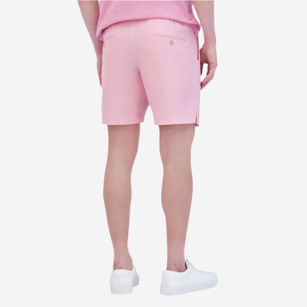 essential linen short candy pink