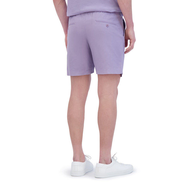 essential linen short wisteria