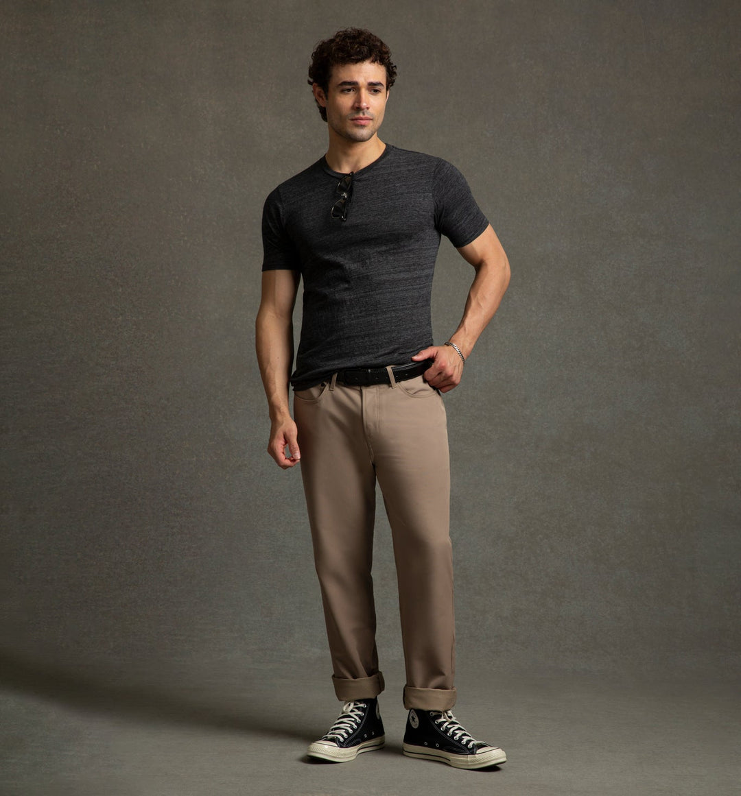 tri blend classic crew black