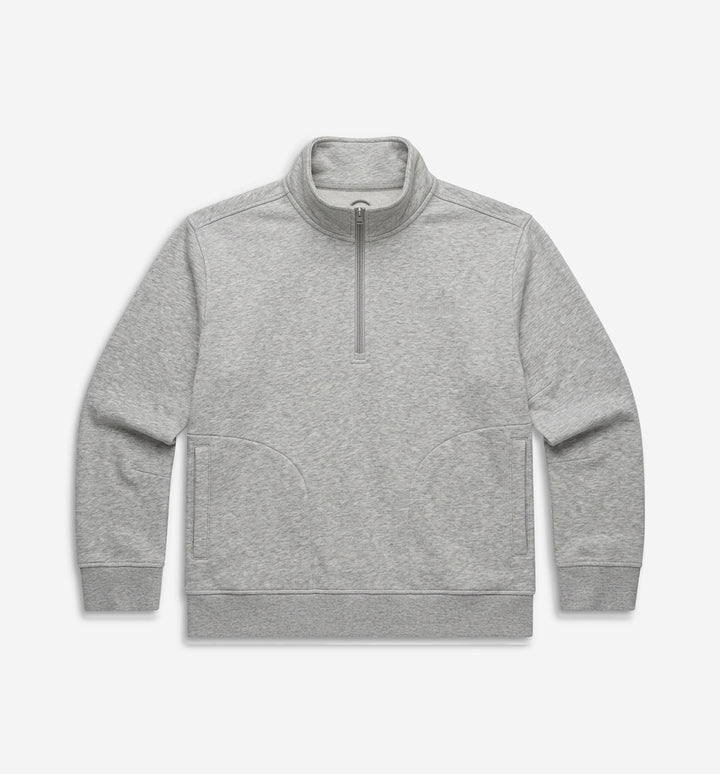 Premium French Terry Pullover QZ W/Collar