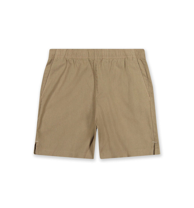 essential linen short timberwolf