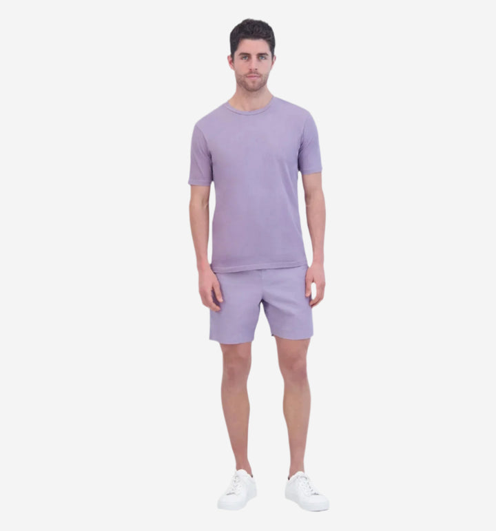 essential linen short wisteria