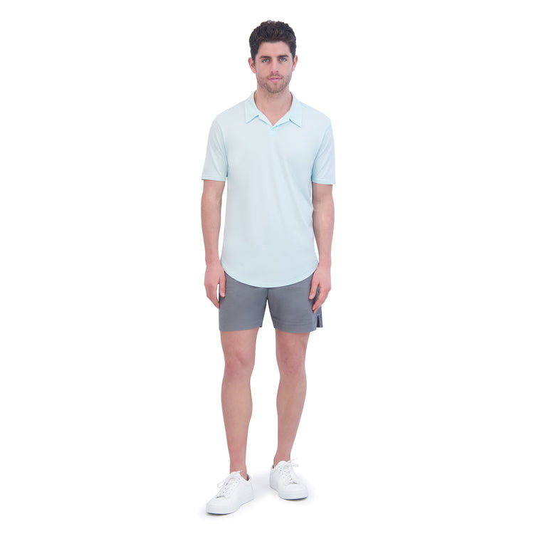 supima johnny collar polo salt air