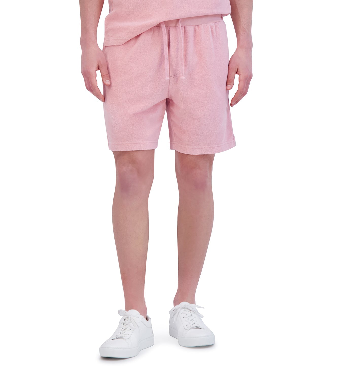 towel terry short candy pink