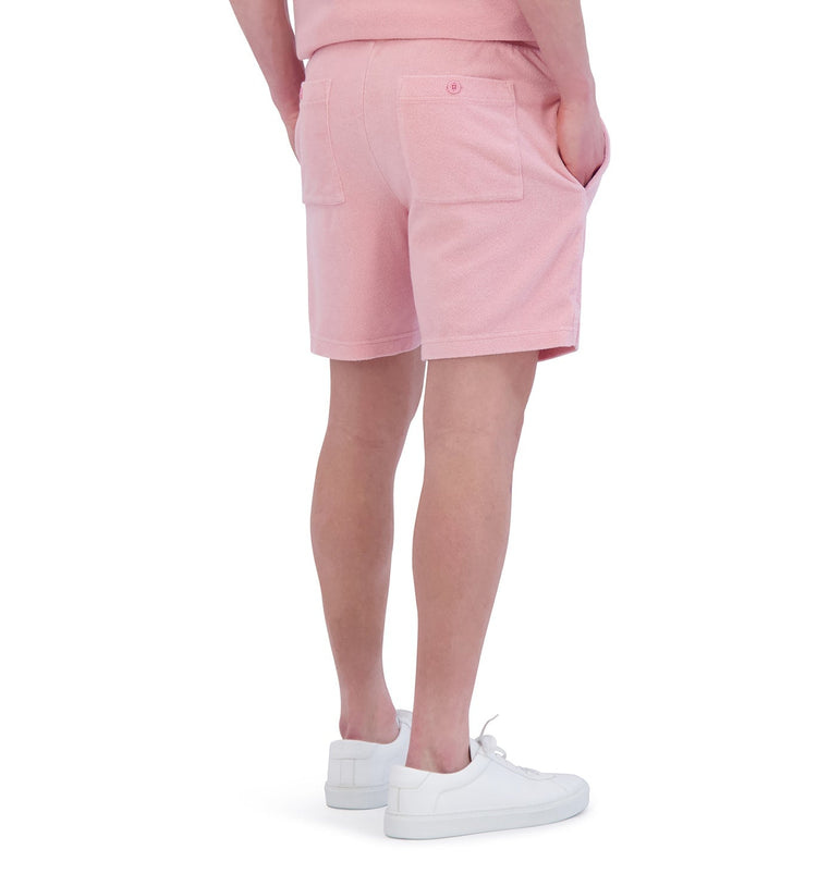 towel terry short candy pink