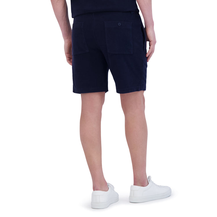 towel terry short midnight