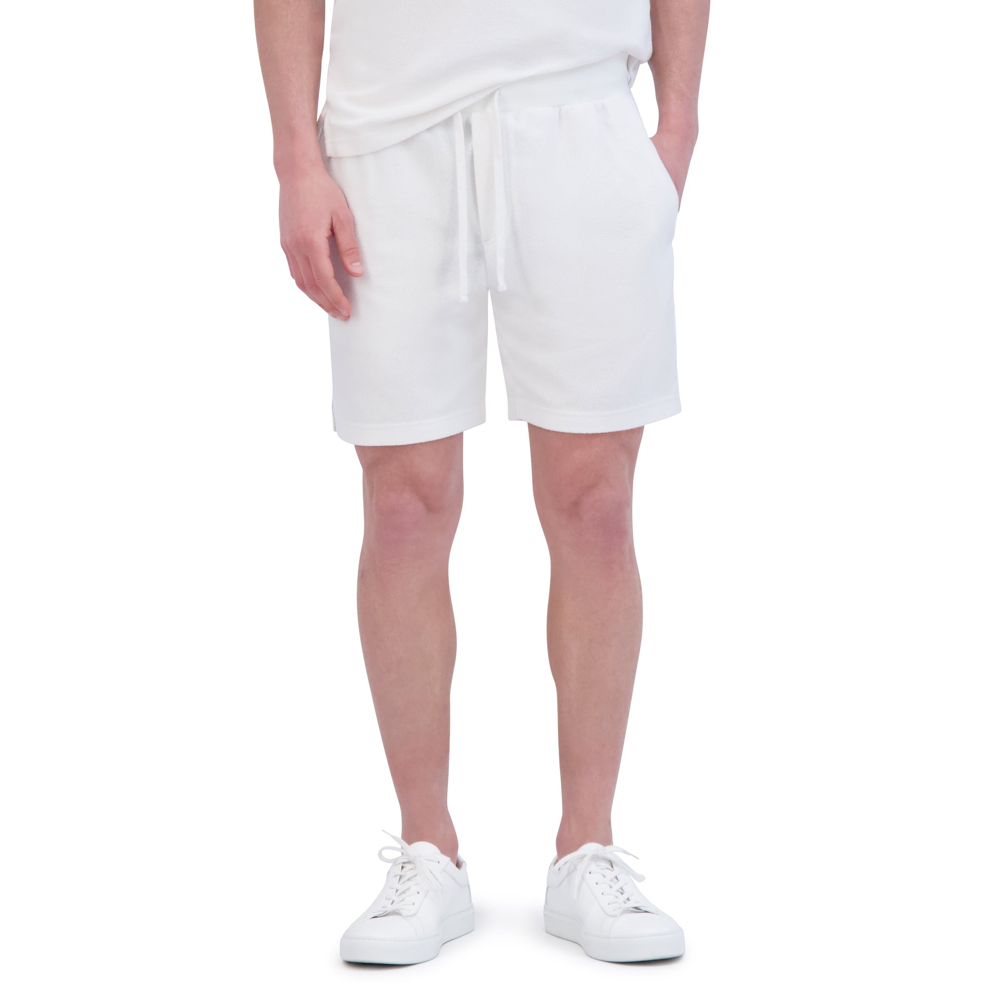 towel terry short white