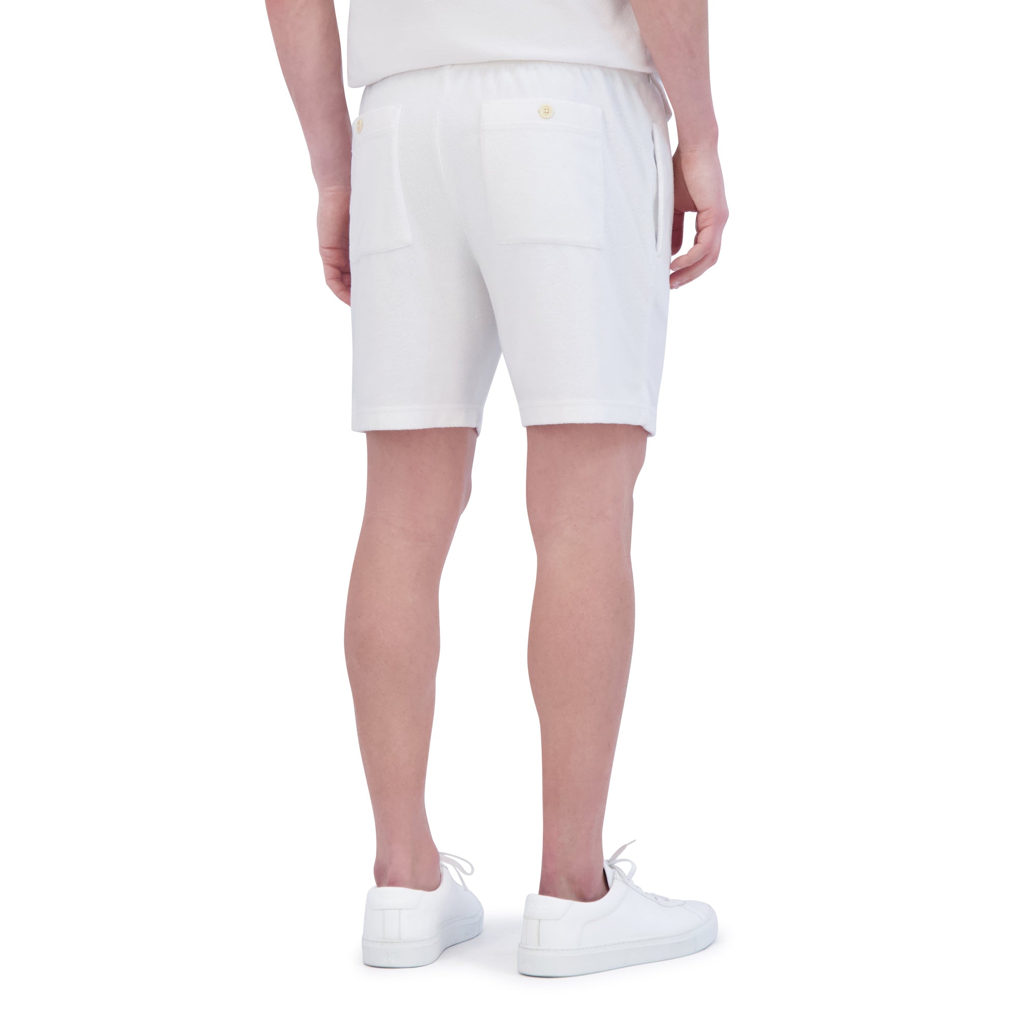 towel terry short white