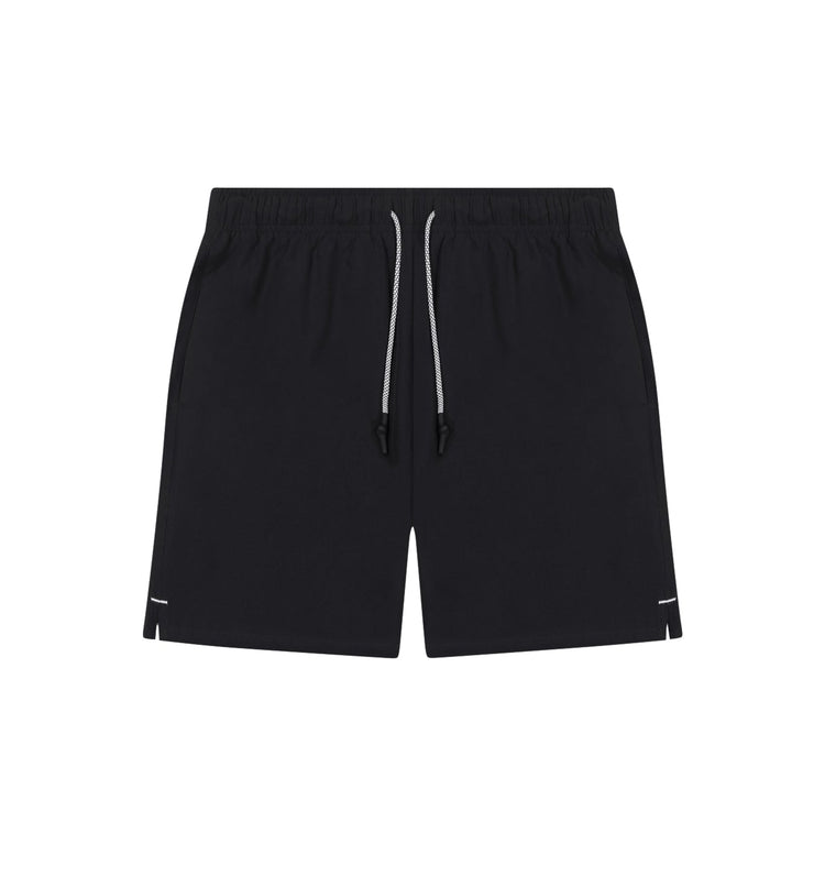 stretchtex volley swim short black