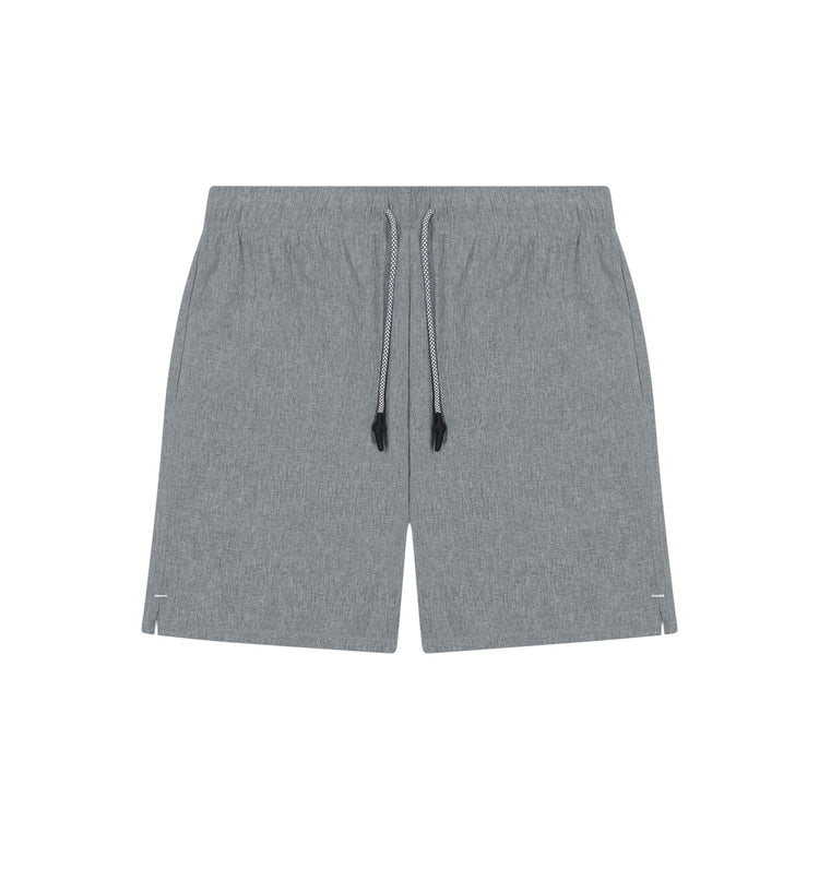 stretchtex volley swim short heather grey