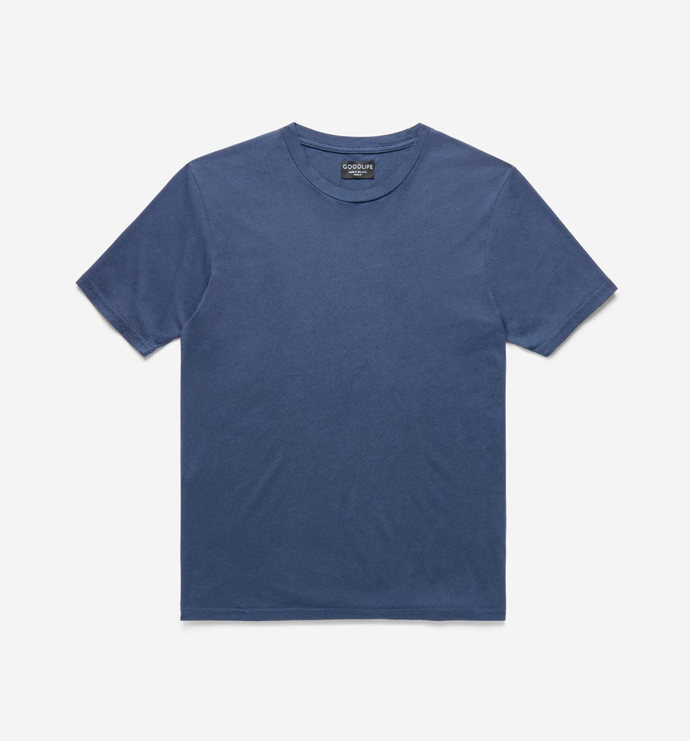 supima classic crew midnight