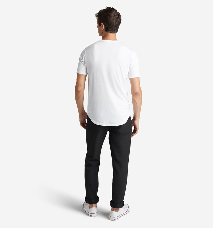 supima scallop crew white