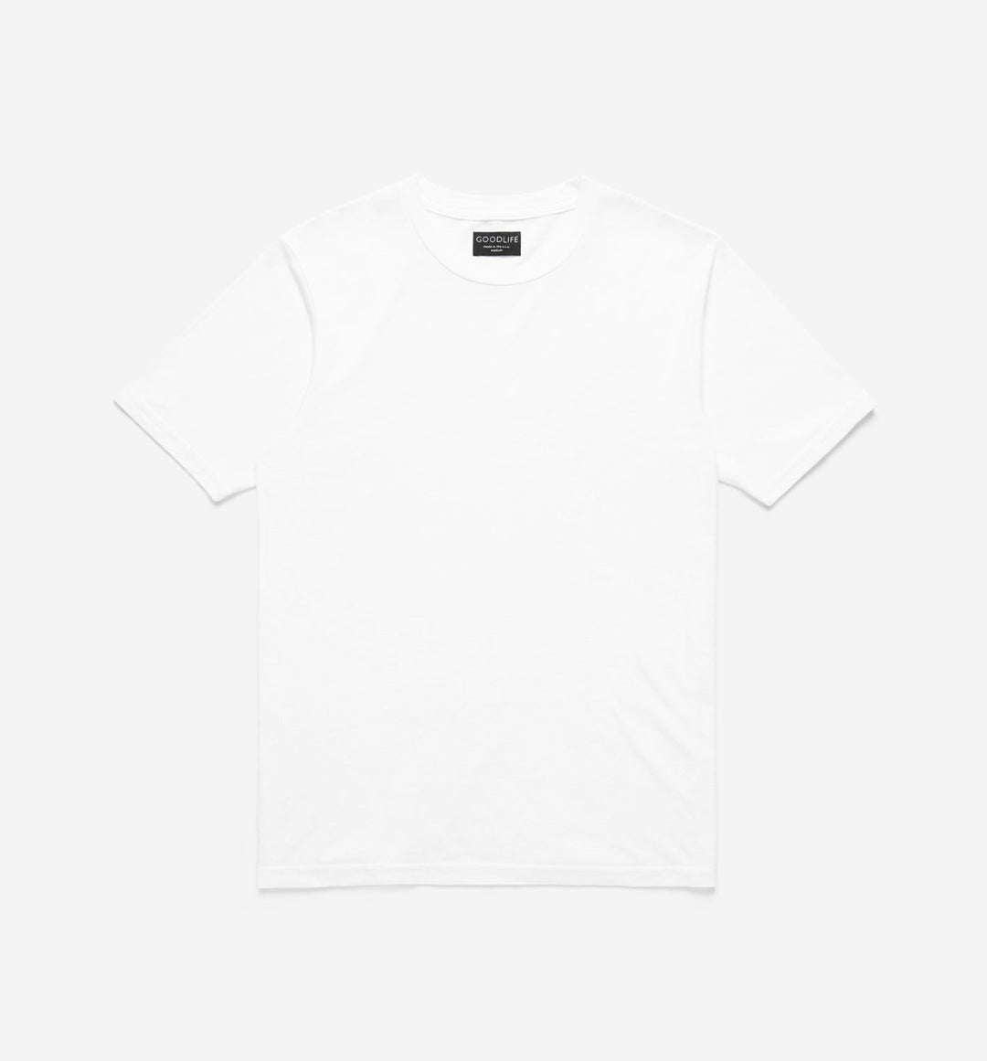 tri blend classic crew white