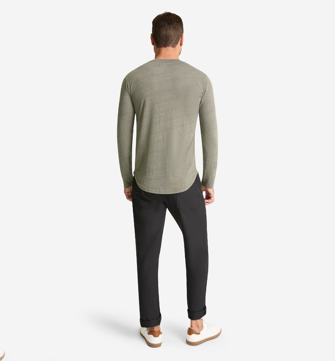 LS Tri-Blend Scallop Crew