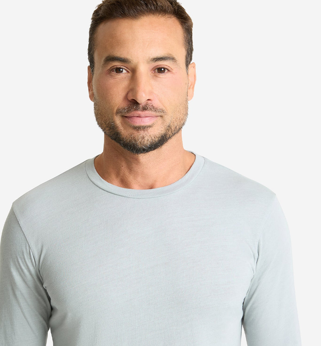 LS Tri-Blend Scallop Crew