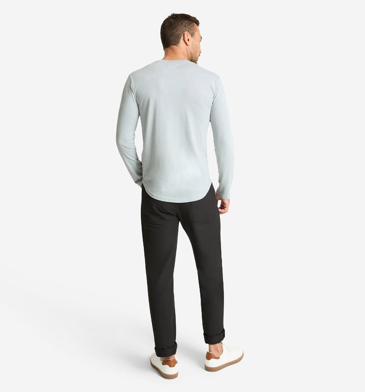 LS Tri-Blend Scallop Crew