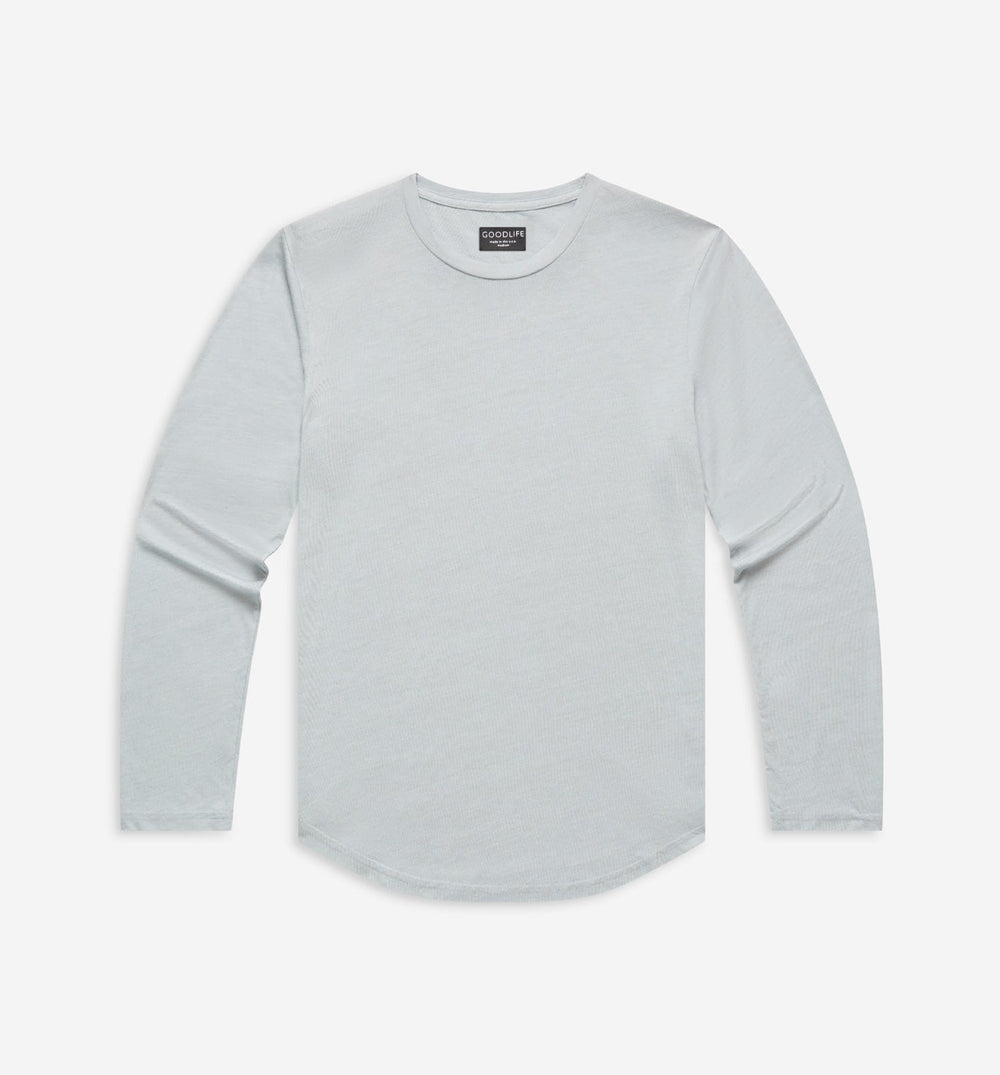 LS Tri-Blend Scallop Crew