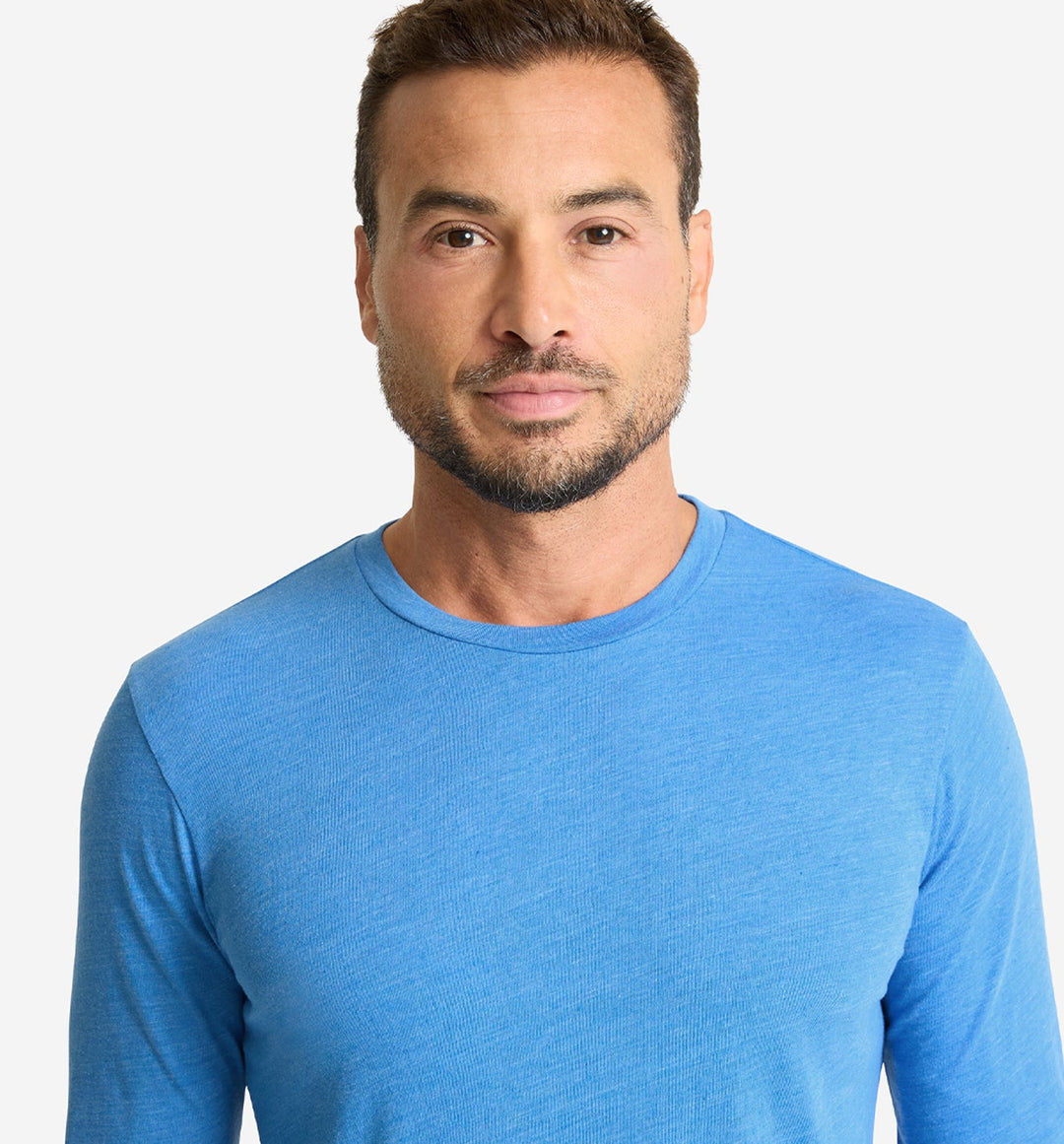 LS Tri-Blend Scallop Crew