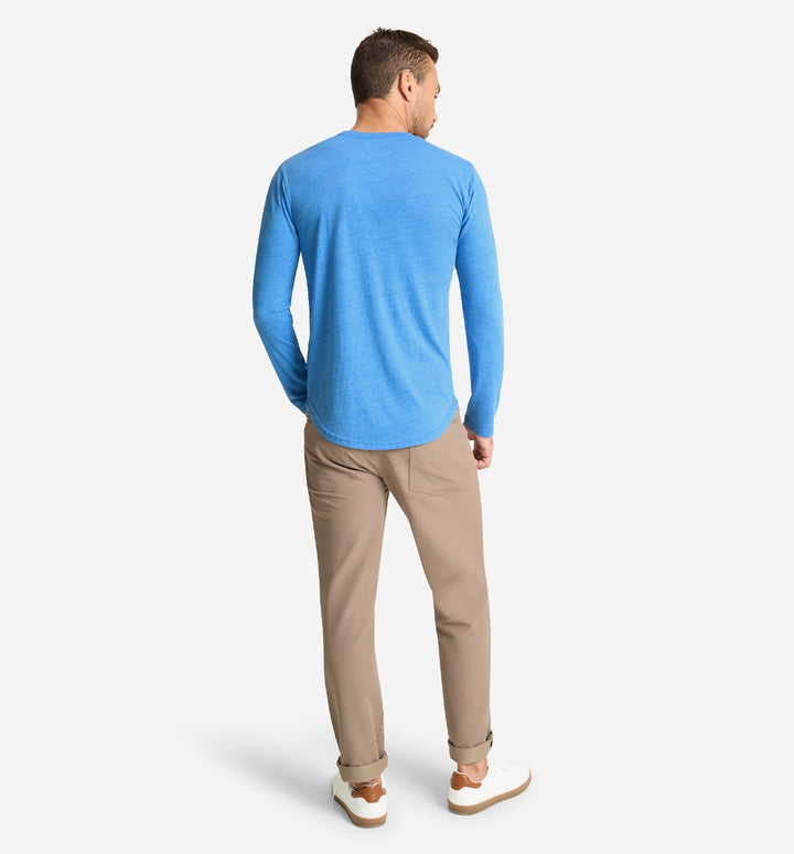 LS Tri-Blend Scallop Crew