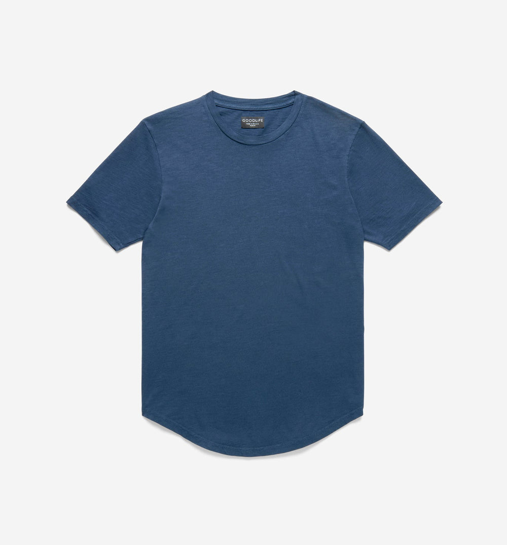 slub scallop crew midnight