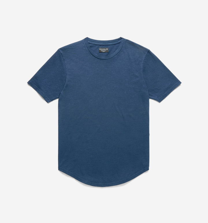 slub scallop crew midnight