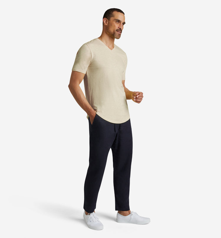 Slub Scallop V | Goodlife