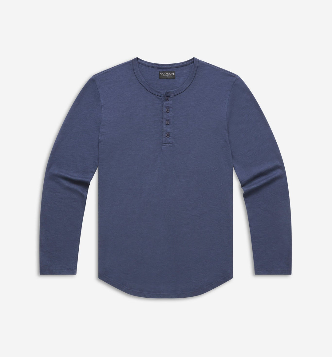LS Slub Scallop Henley