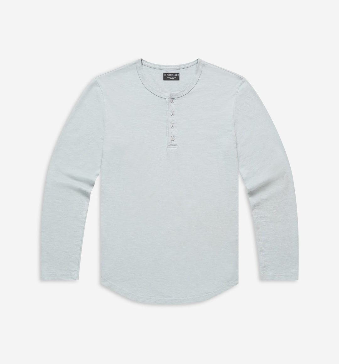 LS Slub Scallop Henley