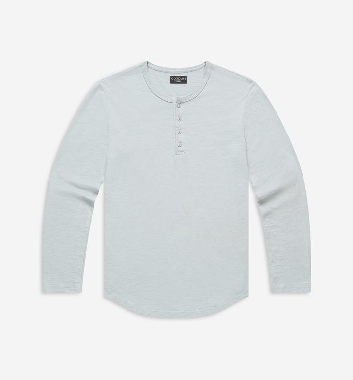 LS Slub Scallop Henley