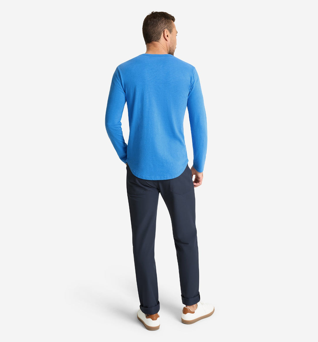 LS Slub Scallop Henley