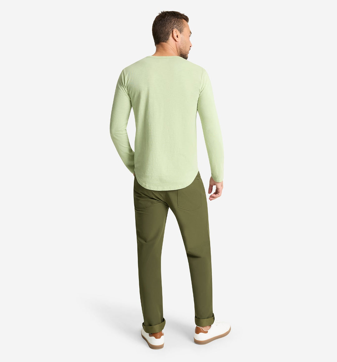 LS Slub Scallop Henley