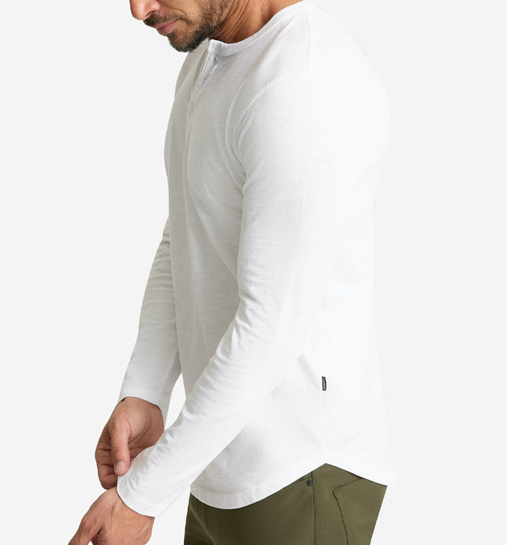 LS Slub Scallop Henley