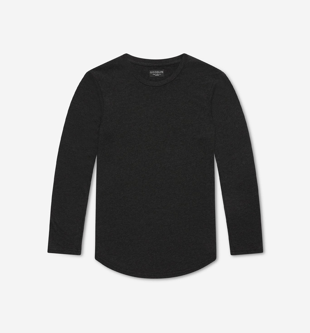 LS Tri-Blend Scallop Crew – Goodlife