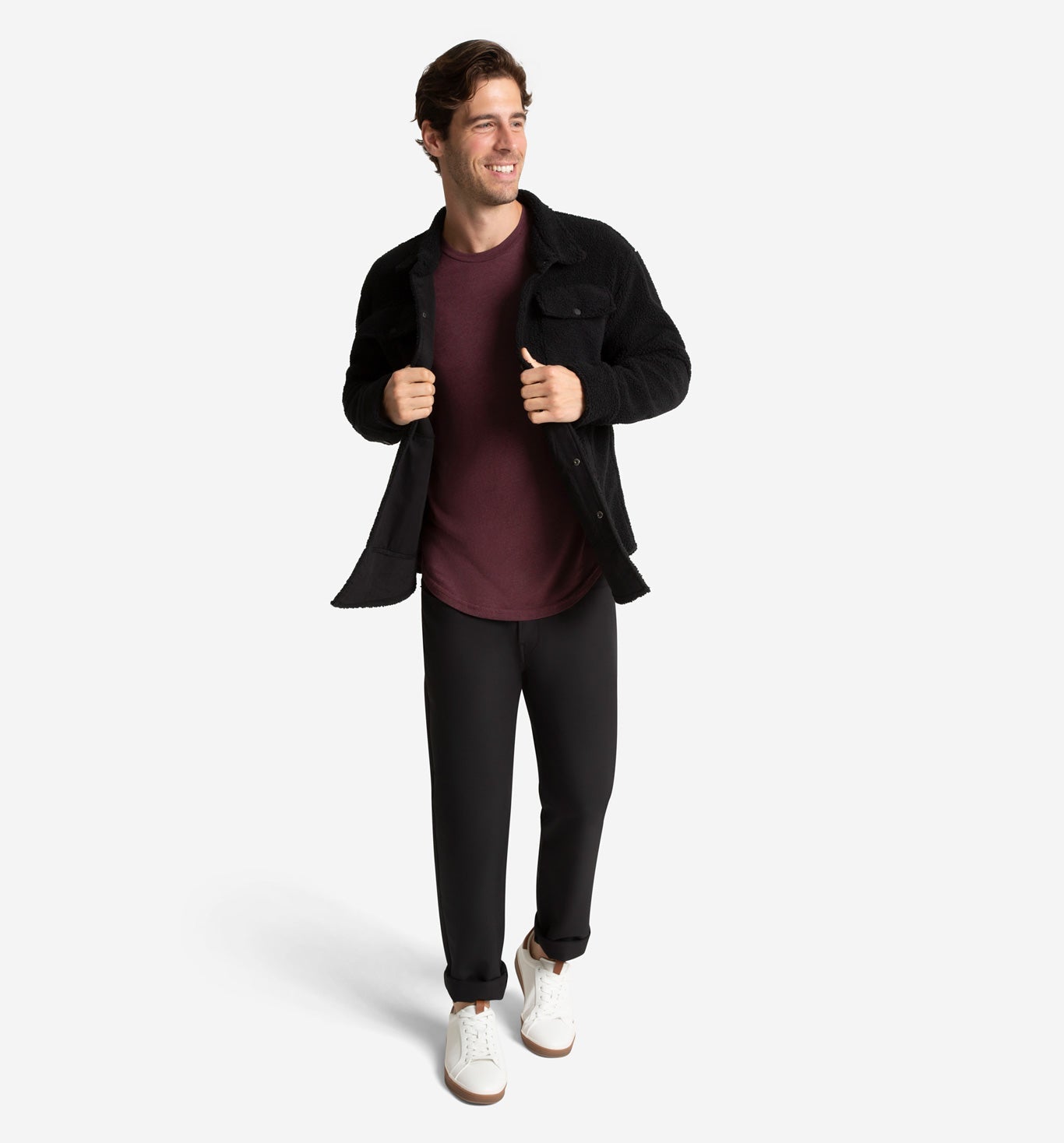 LS Tri-Blend Scallop Crew – Goodlife
