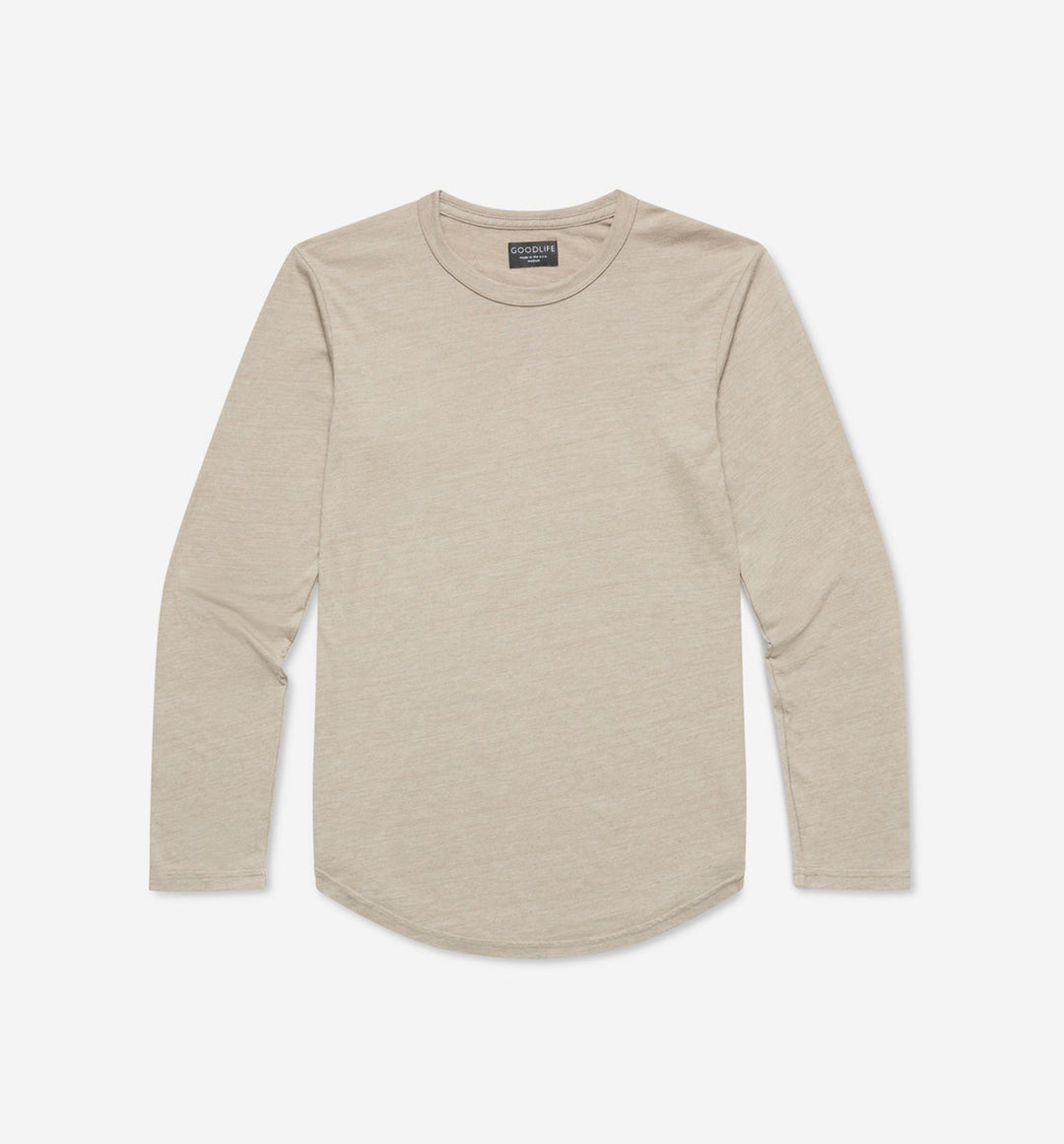 LS Tri-Blend Scallop Crew