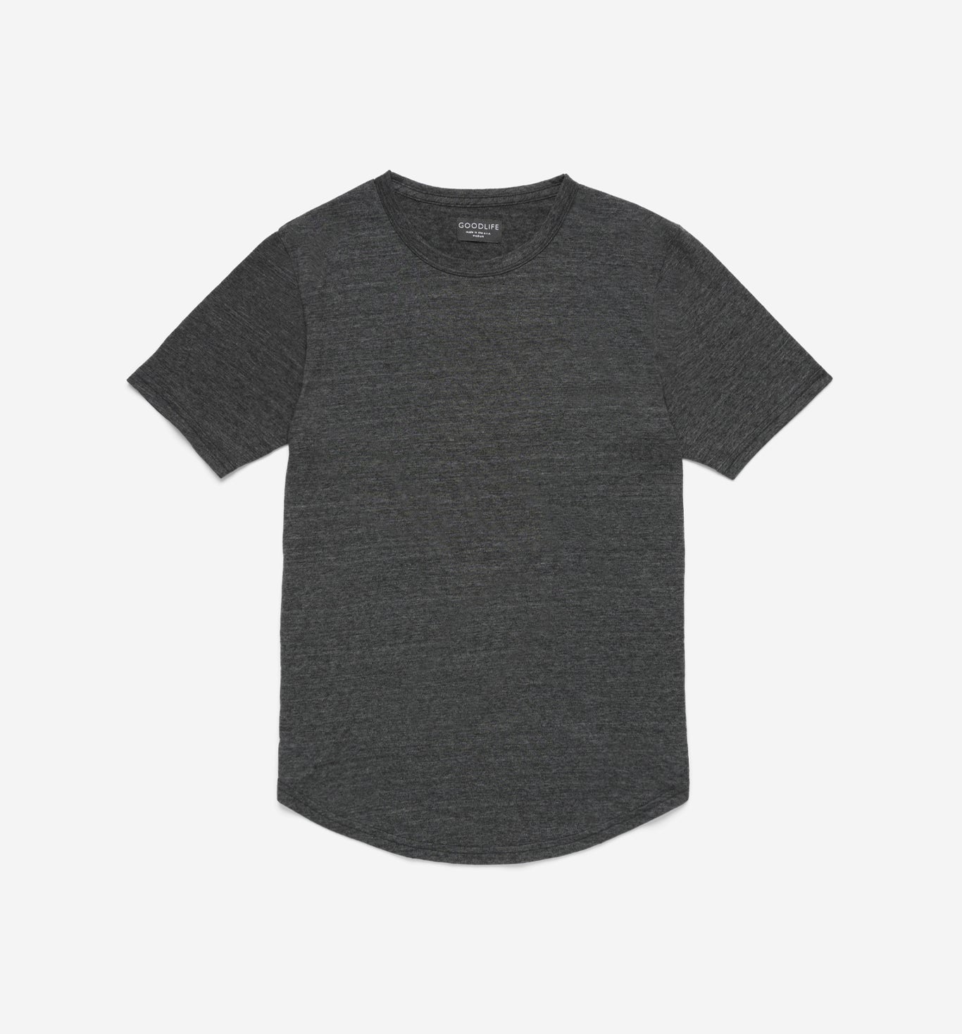 new tri blend scallop crew black