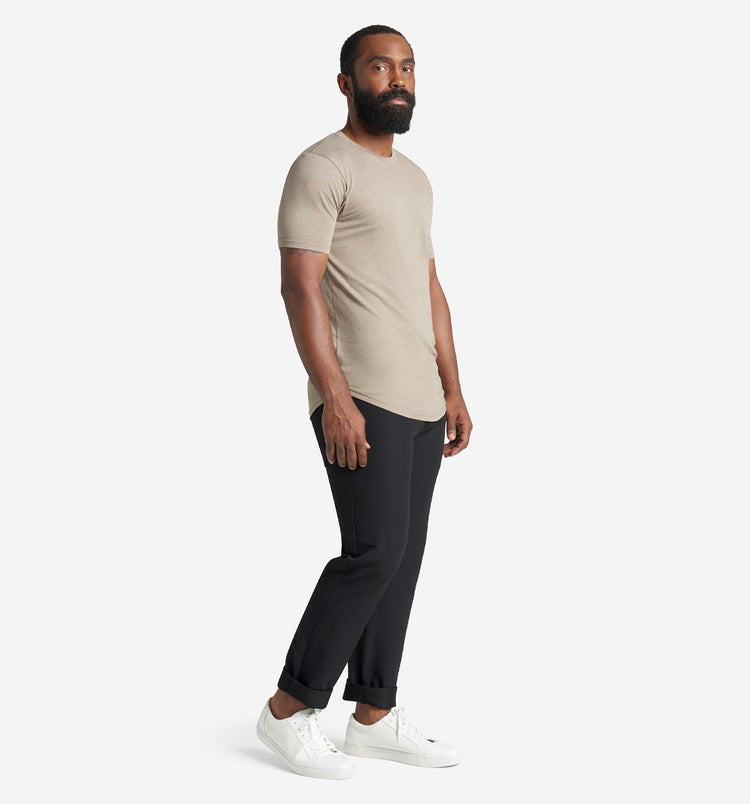 Tri-Blend Scallop Crew | Timber T-Shirt | Goodlife