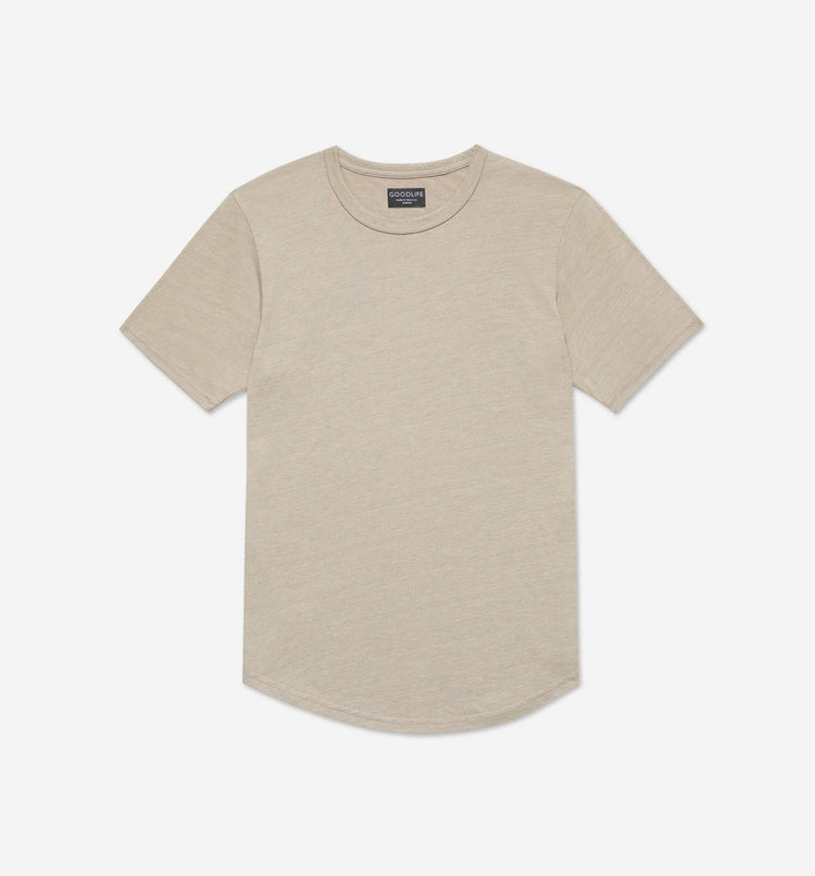 Tri-Blend Scallop Crew | Timber T-Shirt | Goodlife
