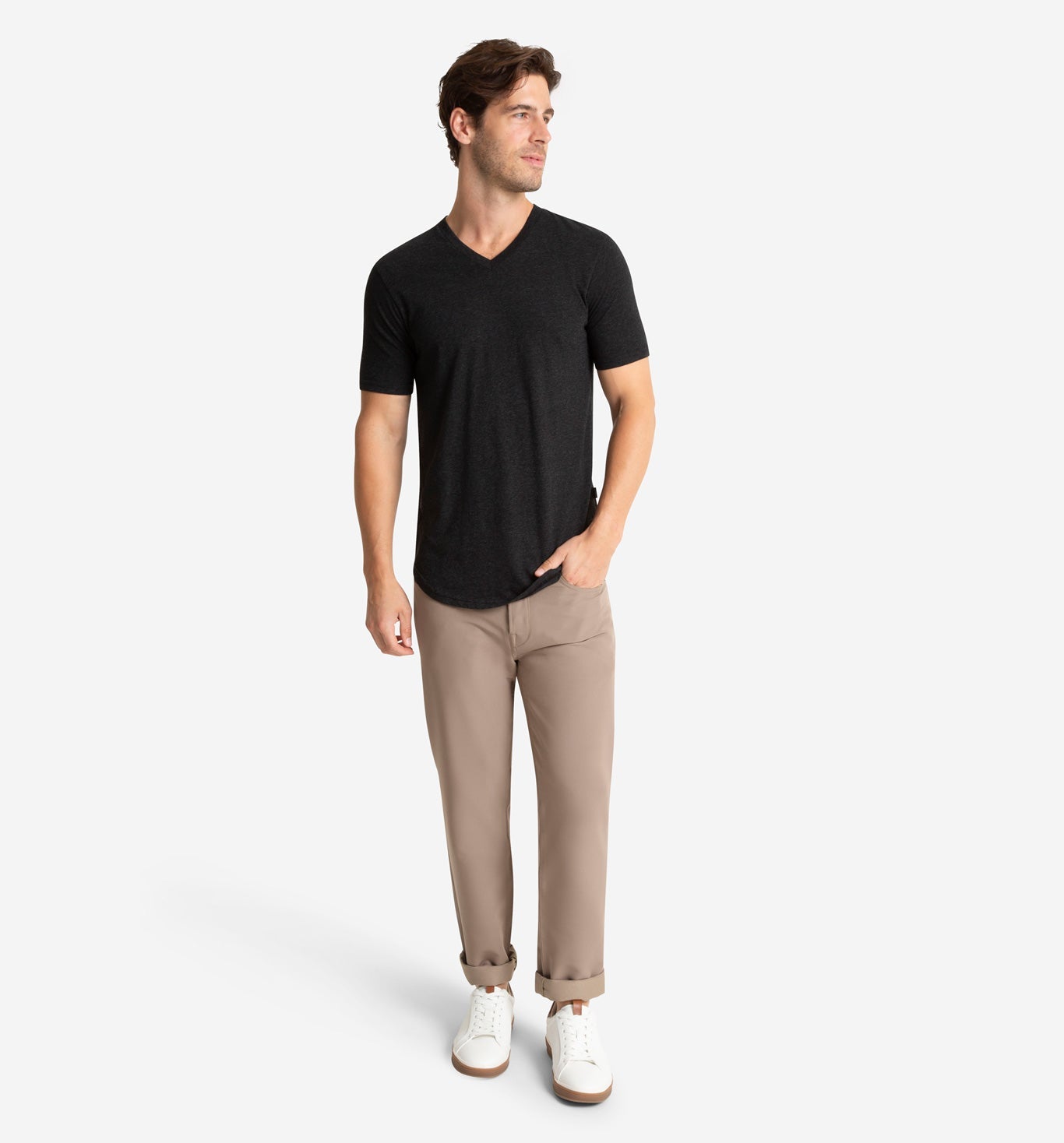 Tri-Blend Scallop V – Goodlife