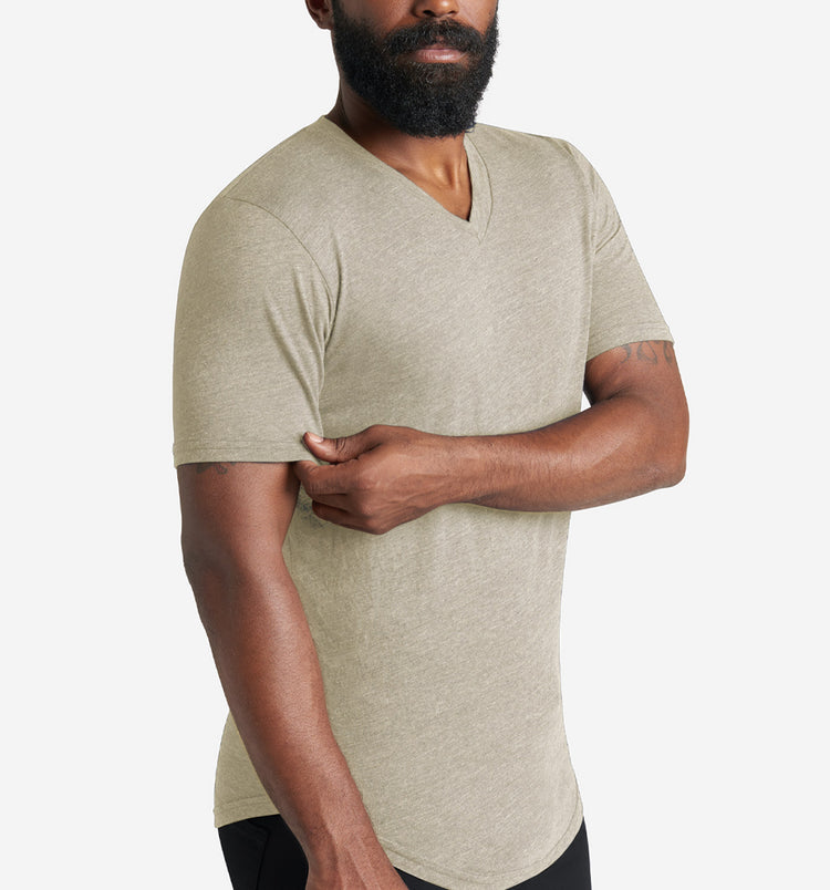 NEW Tri-Blend Scallop V | Goodlife